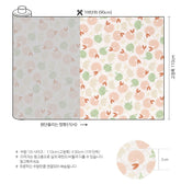 彈性蝦圖案布料,可愛,兒童,縫紉,被子,韓國製造,Half Yard